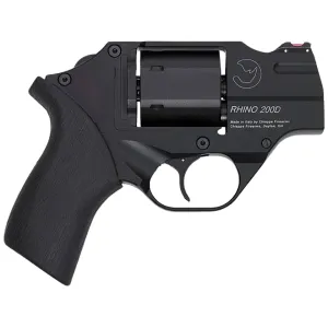 Chiappa Rhino 200D 357 Magnum Revolver 2" Black Barrel 6 Round Black Grip