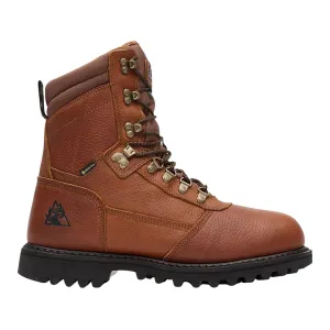 Rocky Men's Ranger 8" 800 Gram Waterproof Insulated Hunting Boots Leather Brown 11.5 D