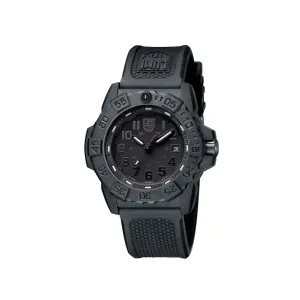 Luminox Navy SEAL Trident Watch Carbon Compound/Polyurethane Black