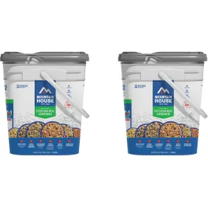Mountain House Expedition Meal Assortment Bucket Freeze Dried Food 2PK
