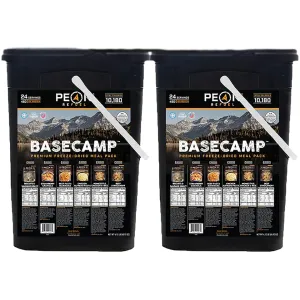 Peak Refuel Base Camp Bucket 3.0 Freeze Dried Food 2PK
