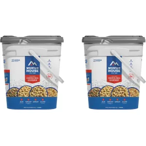 Mountain House Essential Bucket Freeze Dried Food 2PK