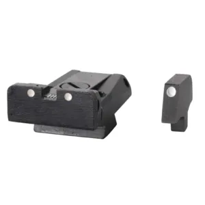 LPA SPR Sight Set 1911 Government with Wide Tenon Front Sight Steel 3-Dot