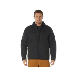 Rothco Men's Diamond Quilted Jacket Black Medium