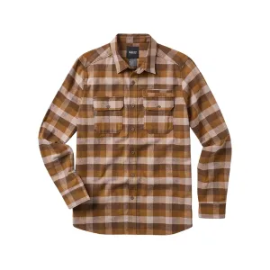5.11 Men's Lester Flannel Shirt Dark Earth Check 2XL