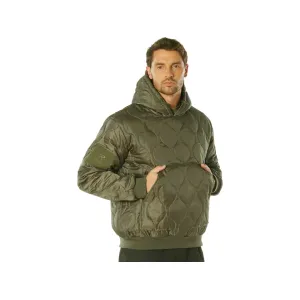 Rothco Men's Quilted Woobie Hoodie Olive Drab Medium