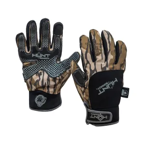 Hunt Monkey Men's Stealth Hunt Dry-Tec Waterproof Insulated Hunting Gloves Bottomland Large