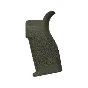 Edgar Sherman Design Granite Grip Beavertail AR-15 Pistol Grip Coarse Ranger Green