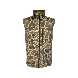 MidwayUSA Men's Firesteel Softshell Vest Old School Camo XL
