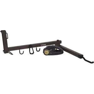 HME Strap-On Bow Hanger Steel Brown
