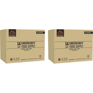 Mountain House Just in Case 14 Day Emergency Kit Freeze Dried Food 2PK