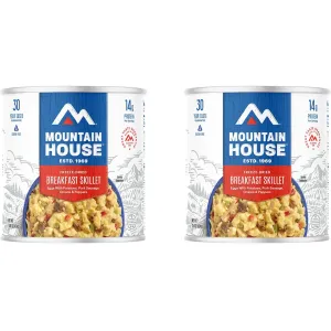Mountain House Breakfast Skillet Gluten Free Freeze Dried Food #10 Can 2PK