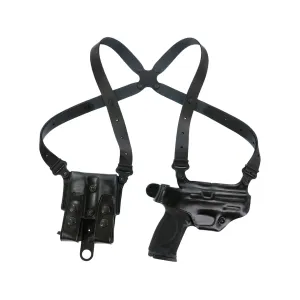 Galco Miami Classic Shoulder Holster Right Hand Walther PPK Leather Black