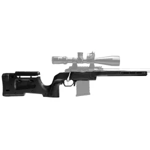 MDT XRS Chassis for Remington 700 Long Action CIP 3.850 Right Hand Black