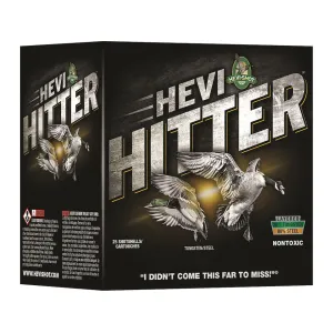 Hevi-Shot Hevi-Hitter 20 Gauge Ammo 3" #2 Tungsten & Steel Shot 7/8 oz Case of 250 (10 Boxes of 25)