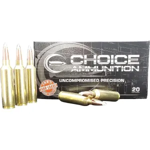 Choice 7mm Winchester Short Magnum (WSM) Ammo 160 Grain Nosler AccuBond Polymer Tip Box of 20