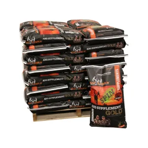 Anilogics Supplement Gold SPIN Deer Supplement 50 lb Pallet of 40 Bags