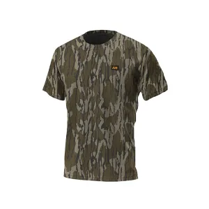 Muddy Outdoors Men's DV8 Ambush Lightweight Short Sleeve T Shirt Mossy Oak Bottomland 3XL