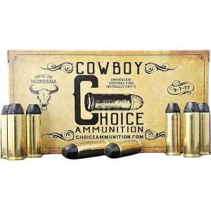 Choice Cowboy 45 Colt (Long Colt) Ammo 200 Grain Flat Nose Box of 50