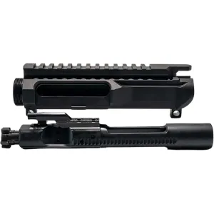 AR-STONER Left Hand Stripped AR-15 Billet Upper Receiver Aluminum Black with Bolt Carrier Group
