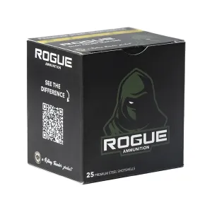 Rogue Ammunition Waterfowl 20 Gauge Ammo 3" #6 Steel Shot 1 oz Case of 250 (10 Boxes of 25)
