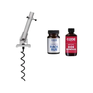 Code Blue Buck Angler Licking Branch Hanger