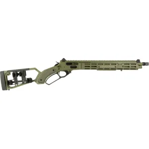 Marlin Mad Pig Customs 1895 Trapper Tactical Lever Action Rifle 45-70 Government 16.5" OD Green Threaded Barrel OD Green Frame OD Green Field Stock