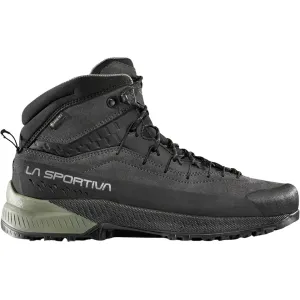 La Sportiva Men's TX4 Evo Mid GTX Waterproof Hiking Boots Leather Carbon/Clay 14 D
