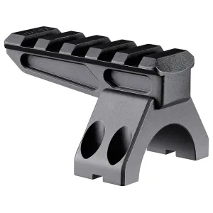 Rubicon Precision Manufacturing Diving Board Picatinny Mount 30mm High Matte Black