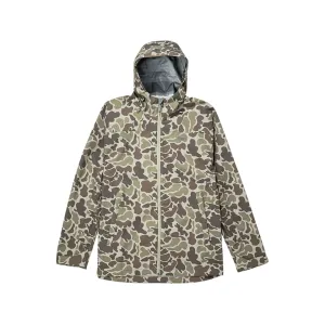Marsh Wear Men's Cumberland Rain Jacket Dark Green Mallard Camo Medium