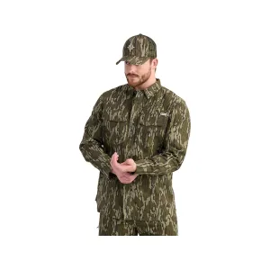 Nomad Men's Rub Line Field Long Sleeve Shirt Mossy Oak Bottomland Medium