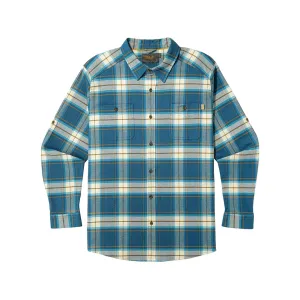 Marsh Wear Men's Westerly Flannel Shirt Teal Large