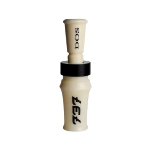 737 Dos Duck Call Ivory/Black Anodized