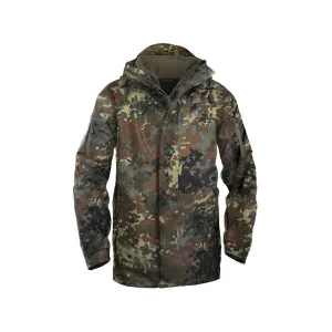Mil-Tec Men's Wet Weather Gen II Jacket Flecktarn Camo XL