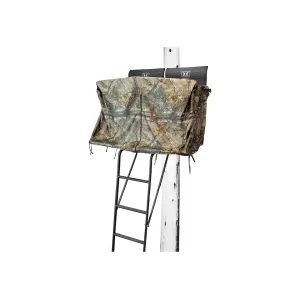 Hawk 2-Man Ladder Blind Kit Polyester Realtree Xtra