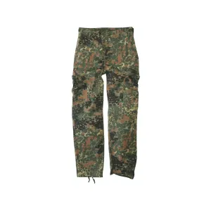 Mil-Tec Men's BDU Field Pants Flecktarn Camo 2XL