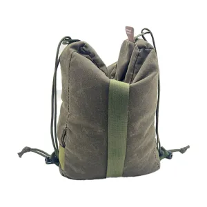 TAB Gear Total Hit Shooting Bag Waxed Canvas Olive Drab