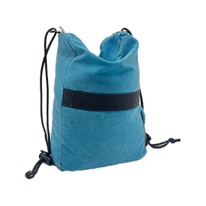 TAB Gear Total Hit Shooting Bag Waxed Canvas Blue
