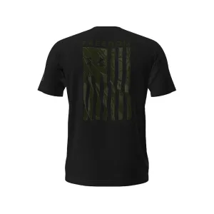 Under Armour Men's Freedom Flag Short Sleeve T Shirt Black/Marine OD Green Large