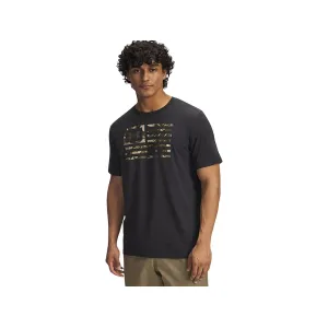 Under Armour Men's Freedom Flag Printed Polo Black/Marine OD Green XL
