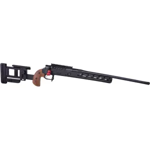 American Rifle Company Coup De Grace Bolt Action Rifle 6.5 Creedmoor 24" Blued Threaded Barrel Blued Frame Black Chassis