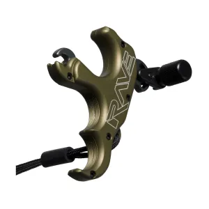 T.R.U Ball Tactical Rave 3 Finger Handheld Thumb Bow Release With Lanyard