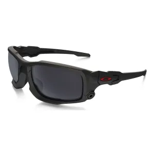 Oakley Men's SI Ballistic Shocktube Sunglasses Matte Black Frame Black Iridium Lens