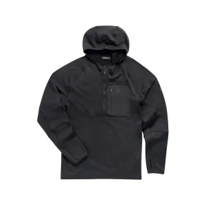 Burlebo Men's Blaze Tech Quarter Zip Hoodie Black XL