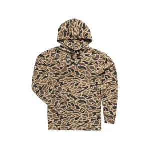 Burlebo Men's Thermal Hoodie Gauge Camo 2XL