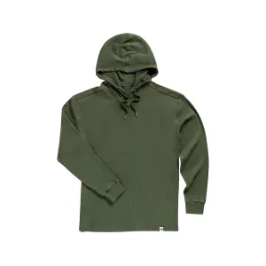 Burlebo Men's Thermal Hoodie Mallard Green Large