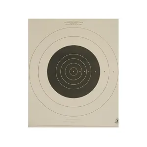 NRA Official High Power Rifle Target MR-52 200-Yard Slow Fire Paper 100PK