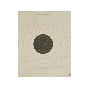 NRA Official International Pistol Target B-19 25/50-Yard Slow Fire Paper 100PK