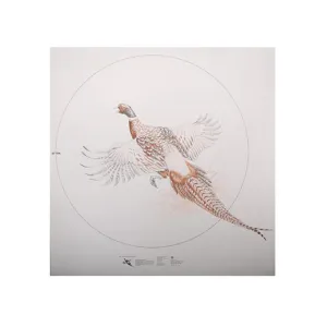 NRA Official Lifesize Game Target Pheasant Paper 25PK