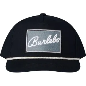 Burlebo Men's Patch Hat Black One Size Fits Most